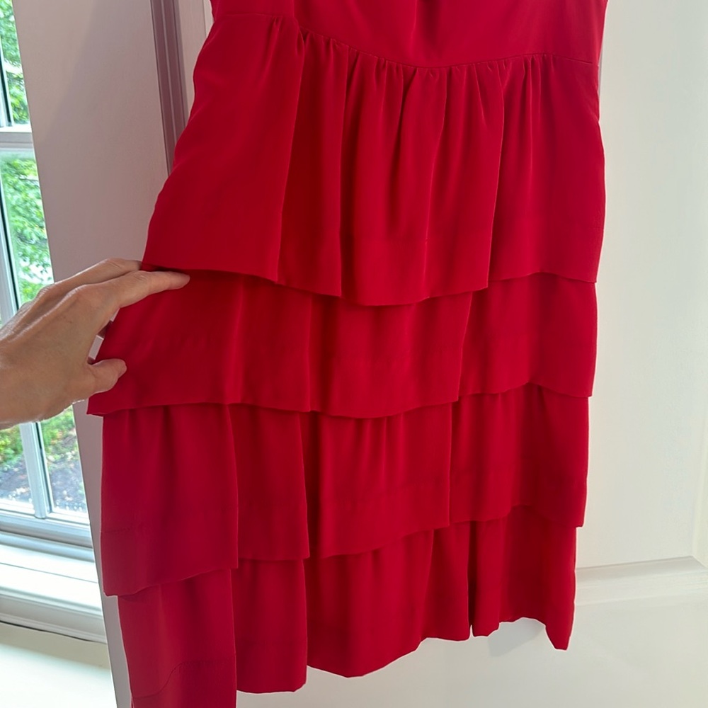 Anthropologie "Girls from Savoy"  Silk Dress - Picture 3 of 7